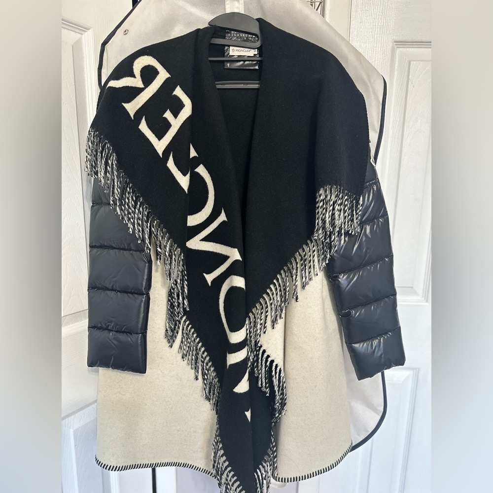 New price - Rare Find 🔥 | Moncler Shawl with Down Sleeves